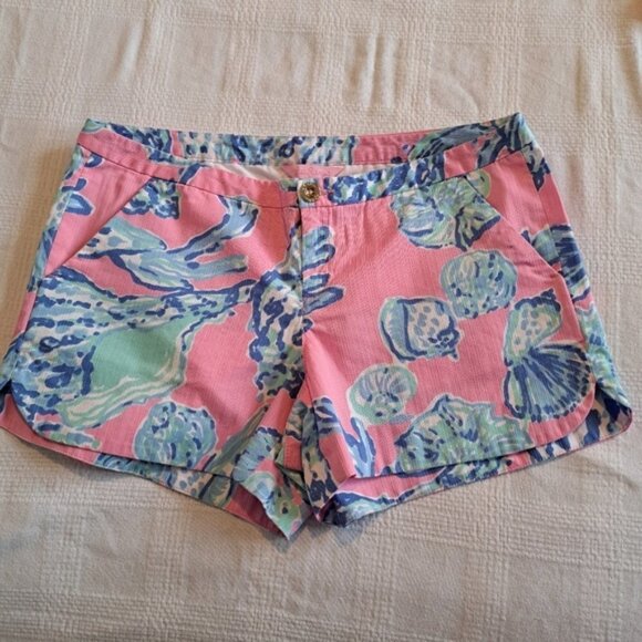 Lilly Pulitzer women's shorts size 4, Adie Barefoot Princess style 20948 - Picture 1 of 6